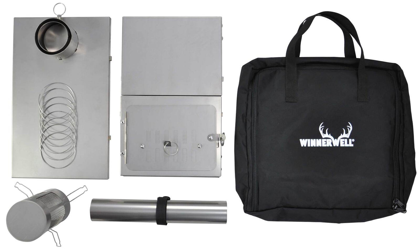 Winnerwell® Fastfold Ultralight Backpack Titanium Camping Stove - Zeltofen faltbar