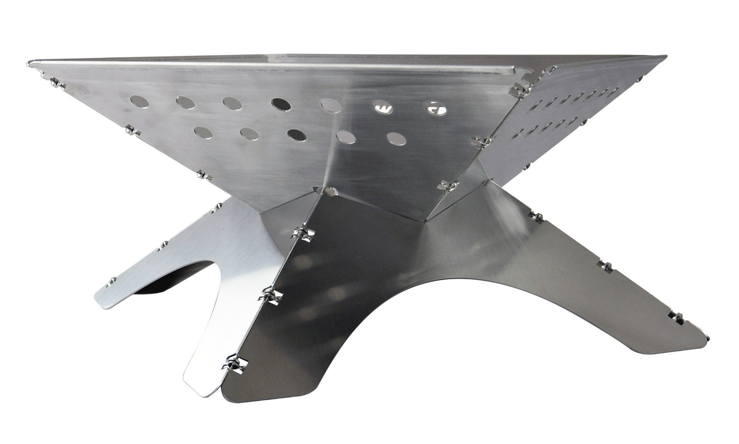 Winnerwell® Flat Firepit Gr. L Faltbare Feuerschale Feuerstelle