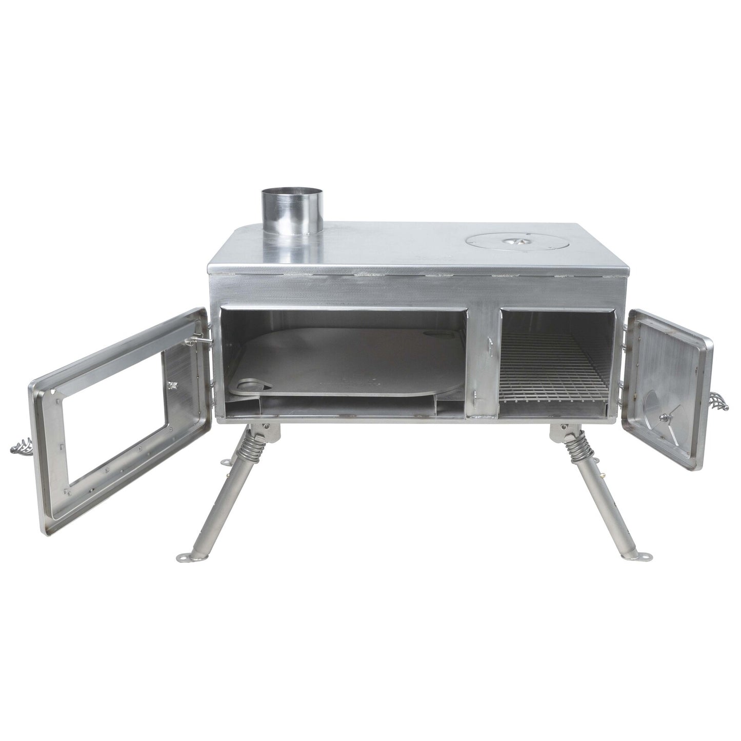 Winnerwell® Woodlander L-sized Wood Burning Pizza Oven Camping Stove