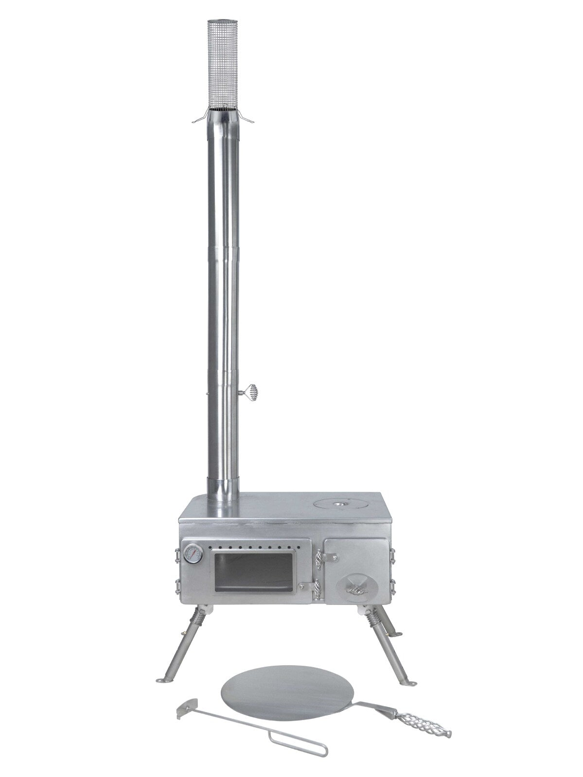 Winnerwell® Woodlander L-sized Wood Burning Pizza Oven Camping Stove