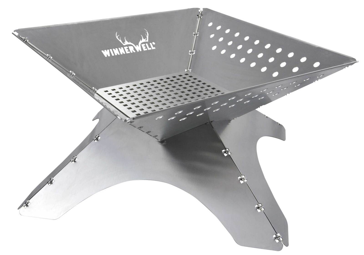 Winnerwell® Holzkohlenrost Gr. XL für Feuerstelle Kohlegitter